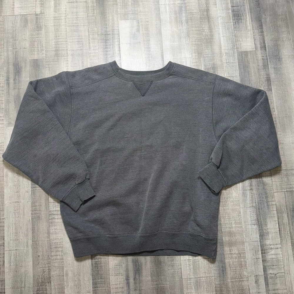 VTG Russell Athletic Crewneck Sweatshirt Men's Large Gray USA Made Heavyweight